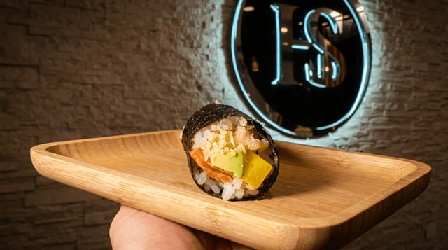 Tofu Skin Handroll.