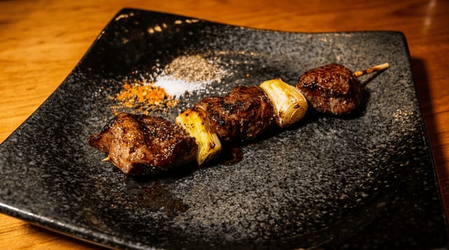 Wagyu Skewer.